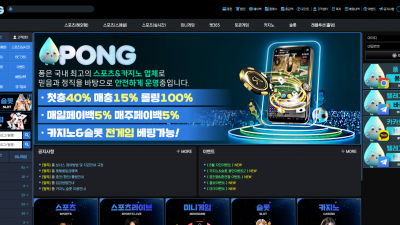 NO.11 PONG 카지노 (보증금 50,000,000원)